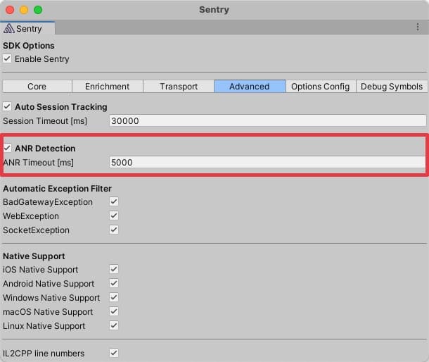 ANR Detection